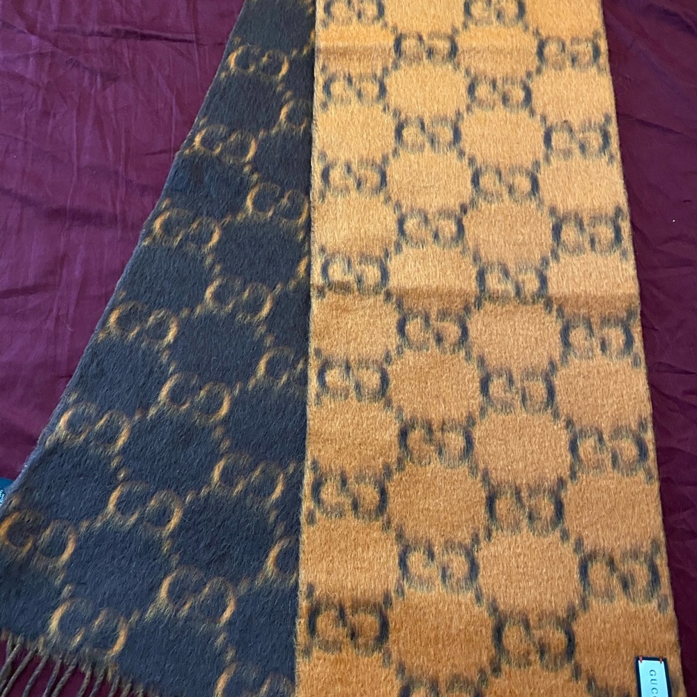 Gucci 2019 Alpaca GG Scarf - Picture 7 of 7